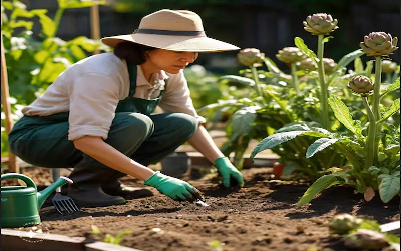Planting artichoke Seeds