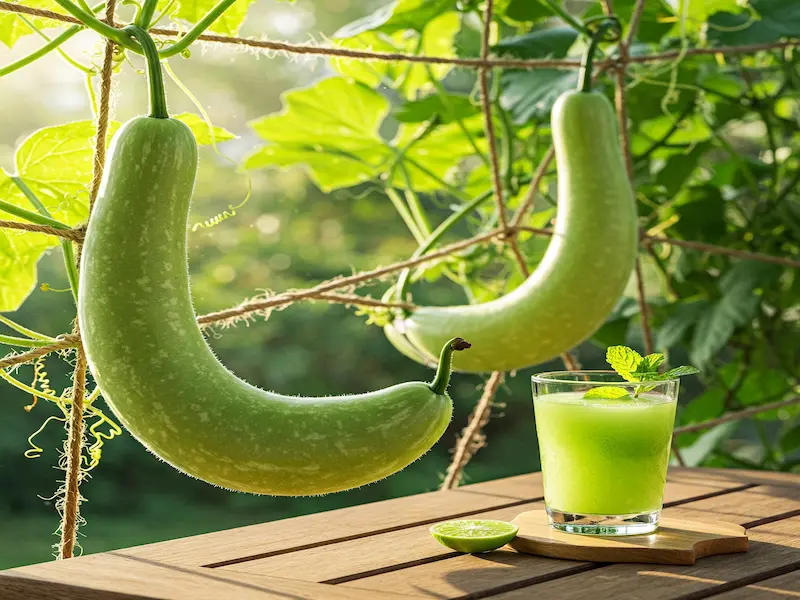 Bottle gourd growing tips and recipe