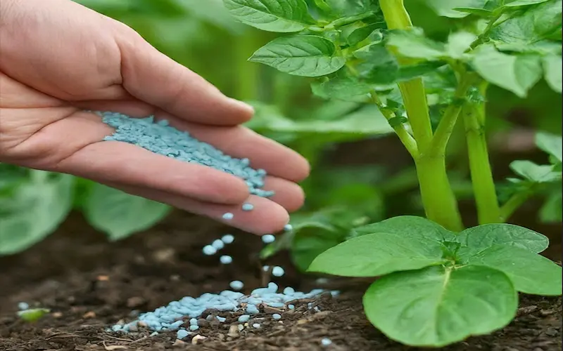 Potato fertilizing