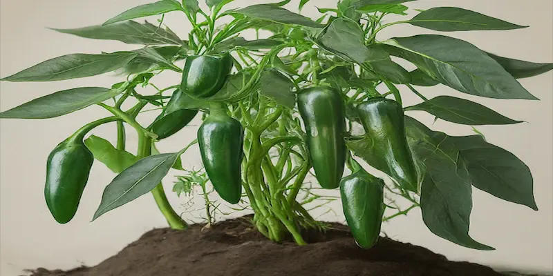 Jalapeno vegetative growth