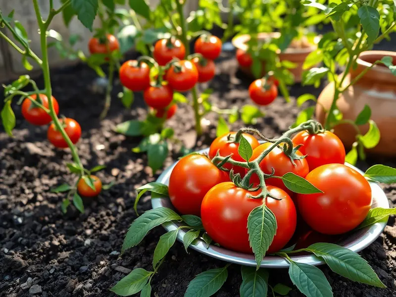 Tomatoes growing tips and healthy benefits