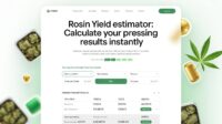 Rosin Yield Estimator: Calculate Your Pressing Results Instantly