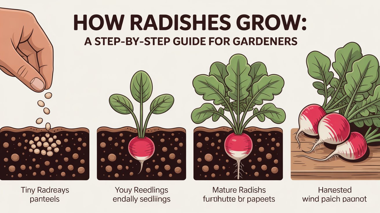 How Radishes Grow: A Step-by-Step Guide for Gardeners