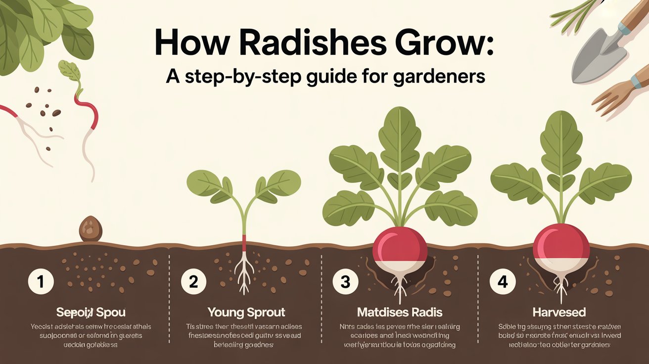 Radishes Grow