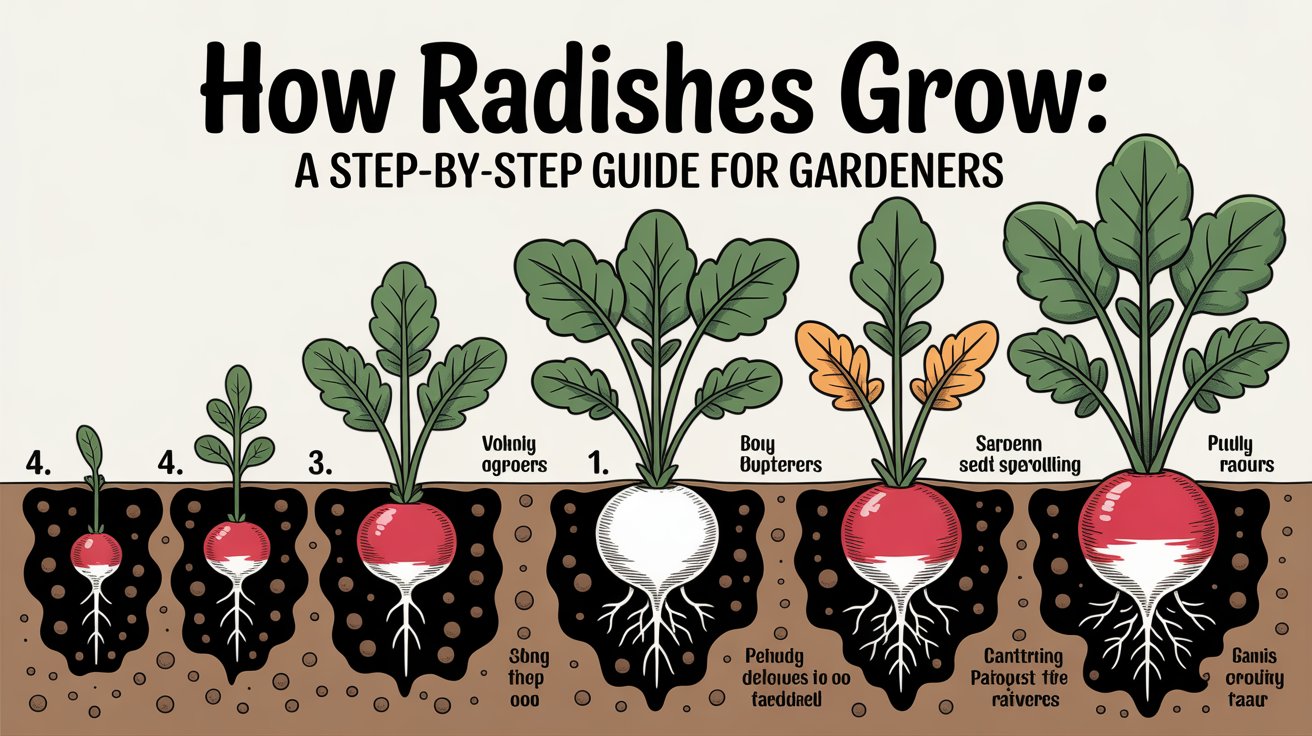 Radishes Grow