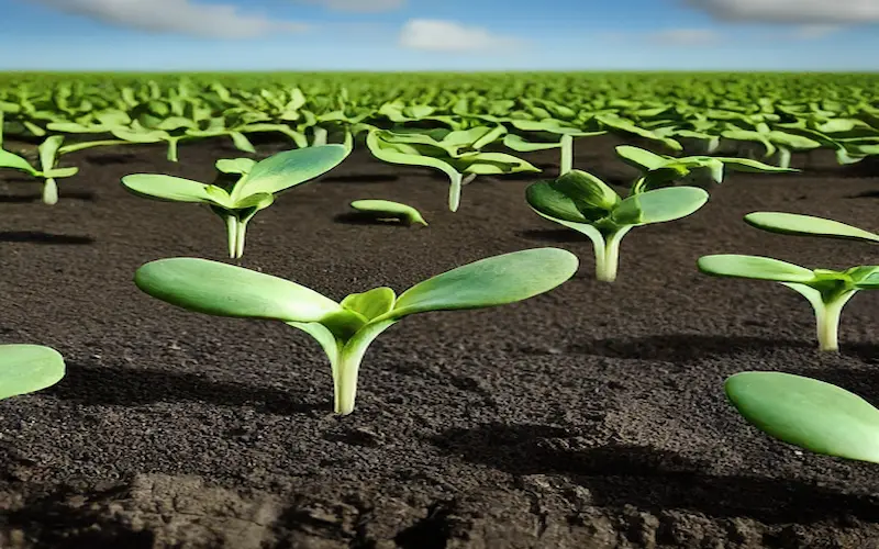 Sunflowers Seedlings