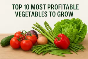 Top 10 Most Profitable Vegetables to Grow for High Income